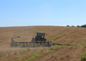 Planting in cover crops