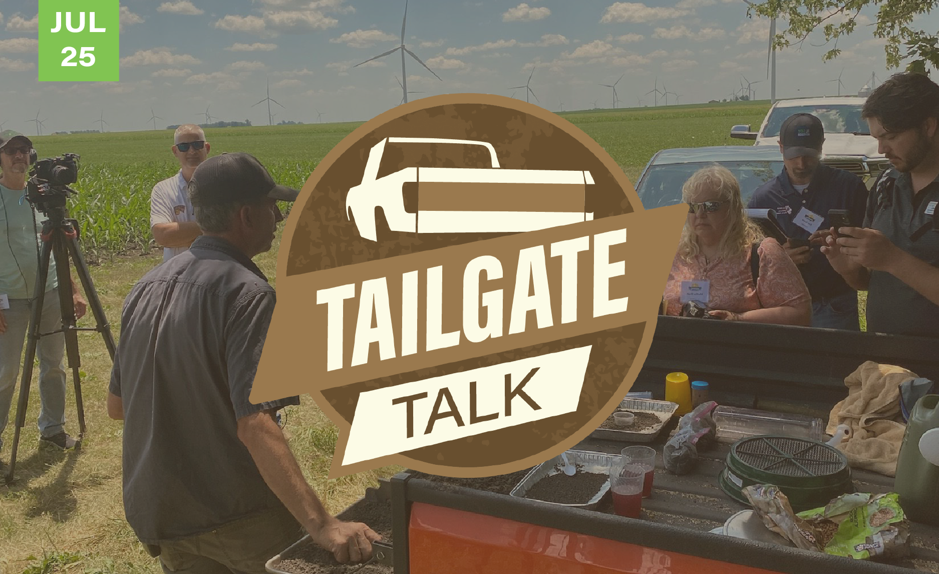 Tailgate Talk at Holst Farms Event